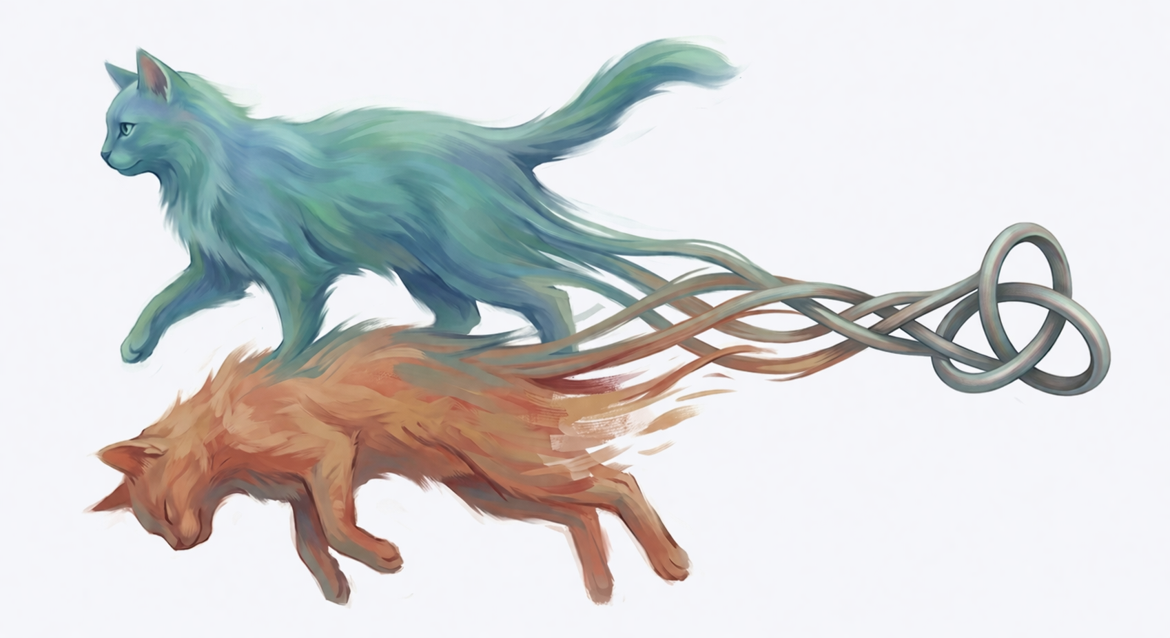 Knotty Schrodinger Cats